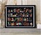 Bookshelf Diamond Painting Kits for Adults,Goth Skull Diamond Art Kits for Adults Beginner,Magical Book Vintage Botanical Round Full Drill Gem Art for Home Wall Decor 12X16 Inch